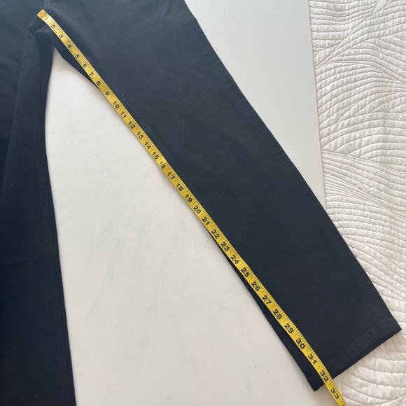 Everlane Uniform Black Slim Jeans Mens 34x32 High-Rise Stretch Tapered Fit - Picture 10 of 11